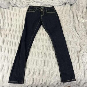 Rebel By Right Jeans Women 5 Skinny Dark Wash Stretch Mid Rise Denim Everyday